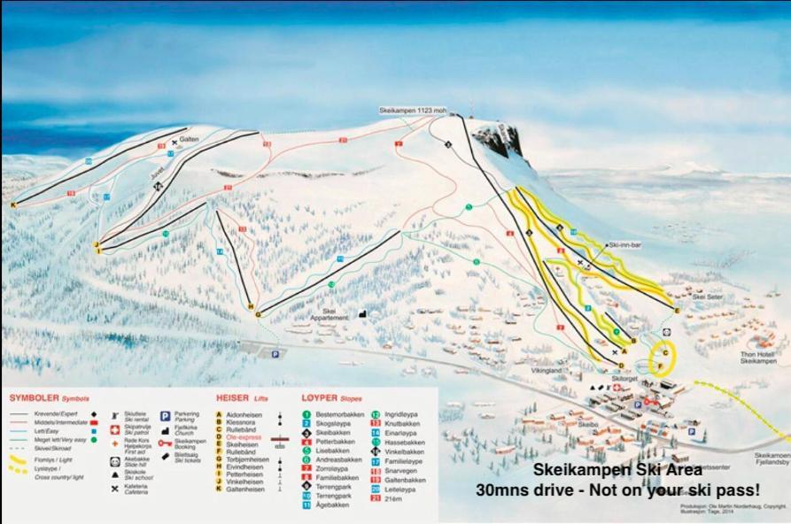Hafjell Alpinlandsby Apt 88 מראה חיצוני תמונה